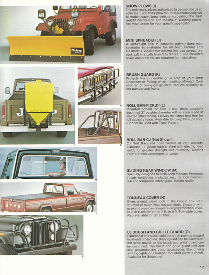 Image 1982 Jeep Accessories/1982 Jeep Accessories Catalog12